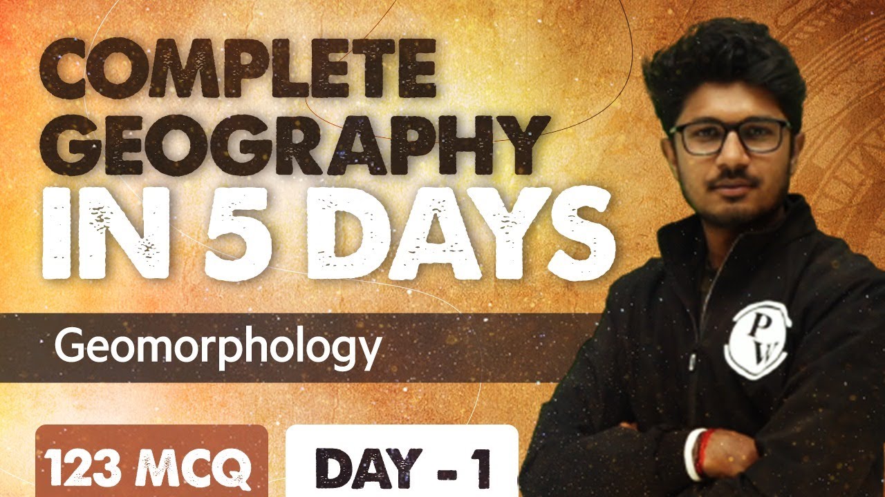 Geomorphology in One Shot - 123 MCQs | GEOGRAPHY NDA-1,2022