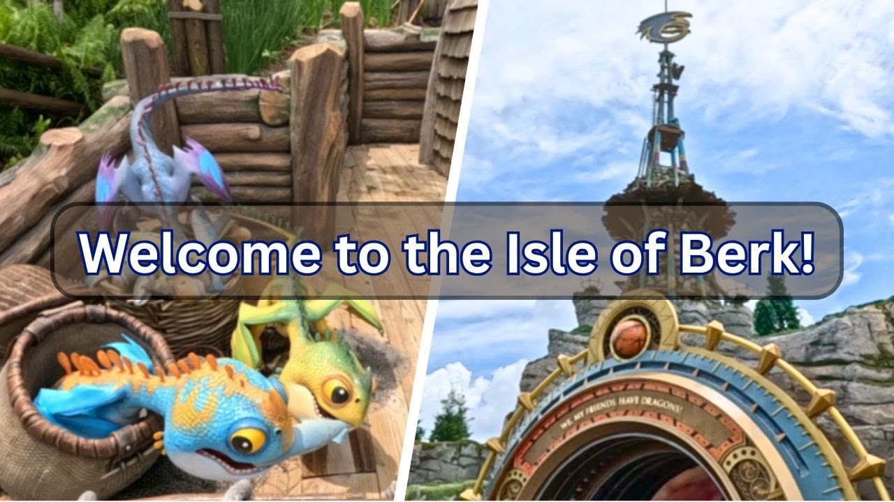 We are Vikings! Isle of Berk at Universal’s Epic Universe