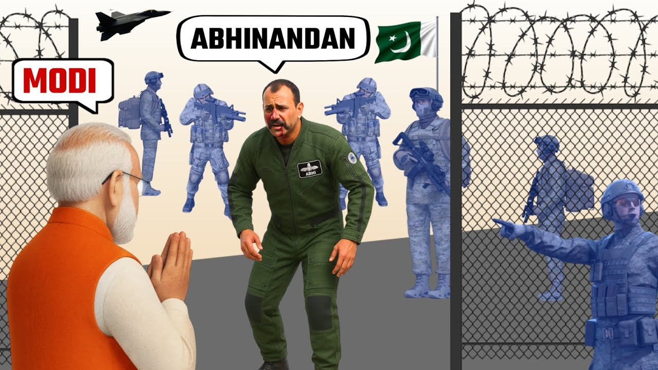Abhinandan Varthaman Real Story in 3D | How IAF Pilot Entered Pakistan & Returned Safely