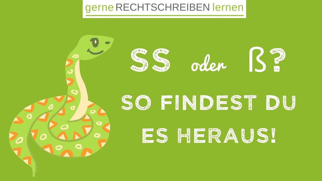 Wann schreiben wir 