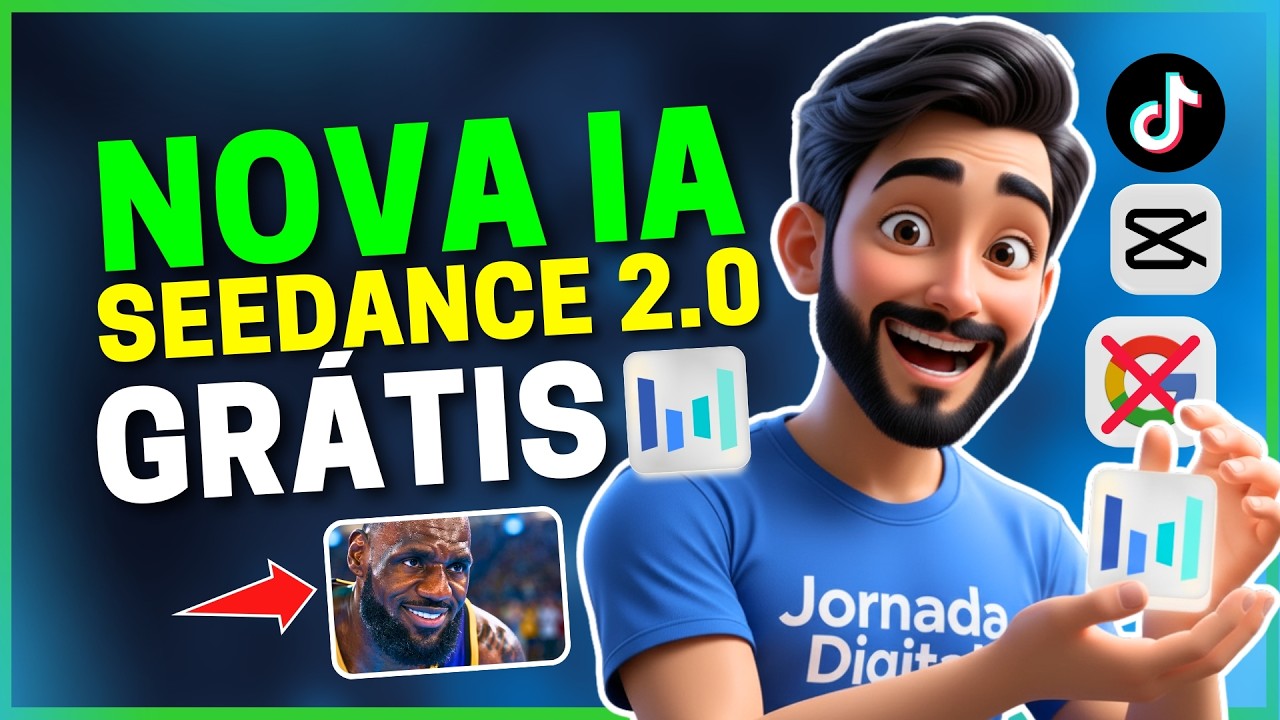🤯ADEUS VEO3! Nova IA Seedance 2.0 é INSANA! (ACESSO SECRETO GRÁTIS)