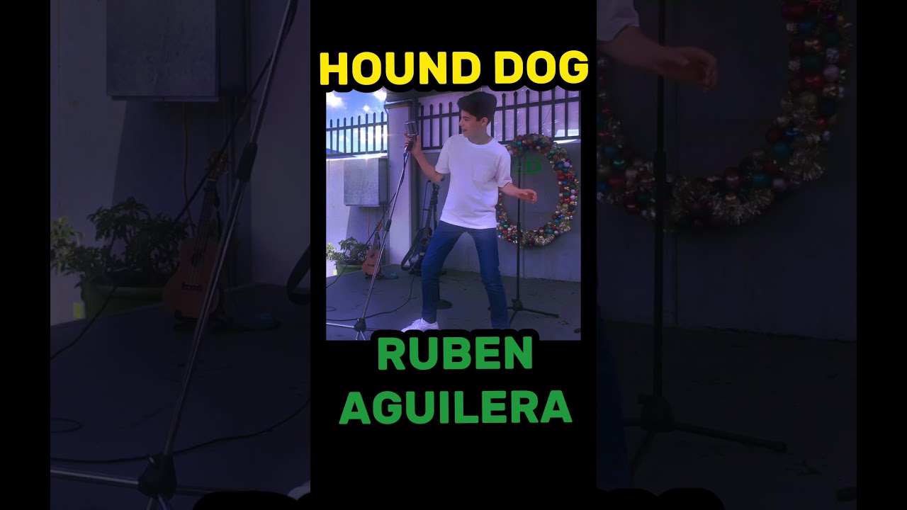RUBEN AGUILERA - Hound Dog #music #fyp #elvispresley