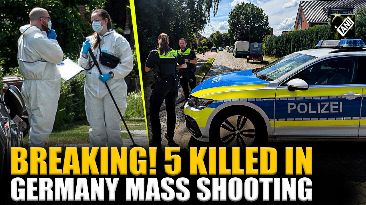 BREAKING: 5 killed in Germany mass shooting, 2 including suspected shooter detained