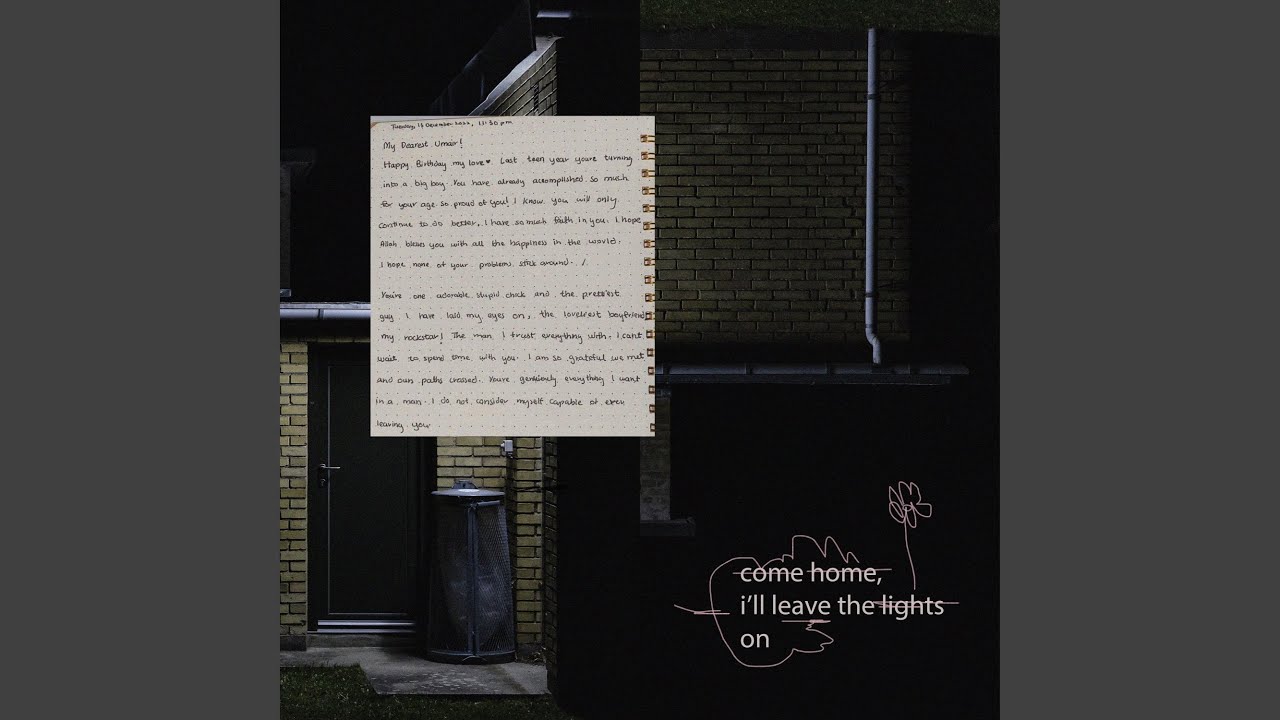 come home, i'll leave the lights on