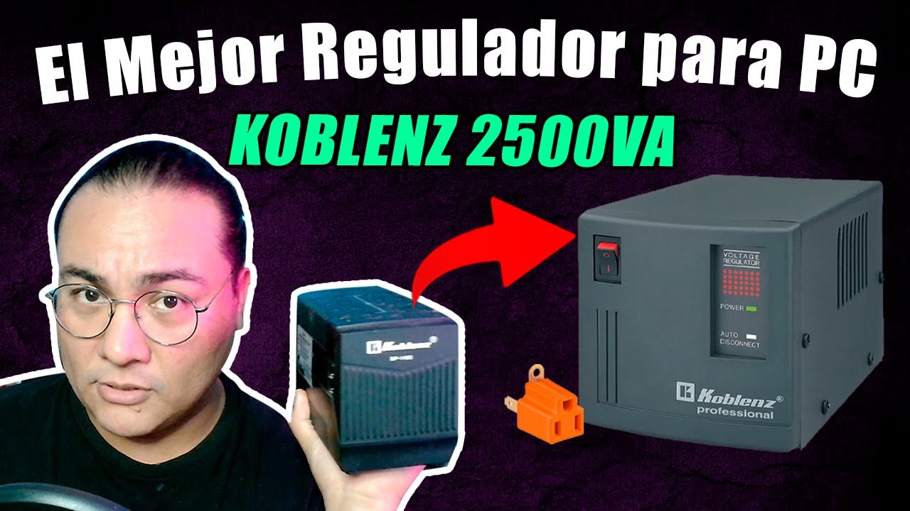 ⚡Regulador Koblenz 2500va⚡ - Unboxing y review