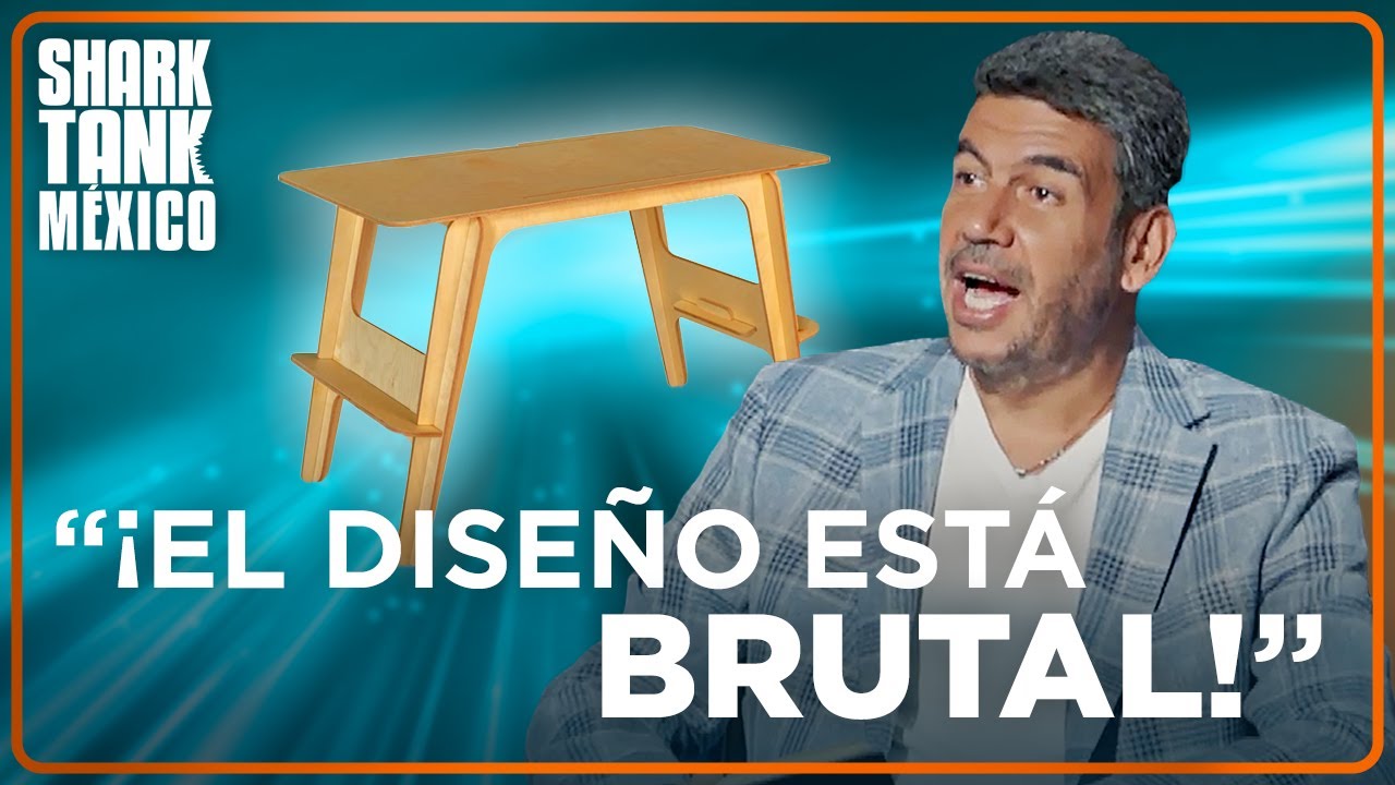 Estos emprendedores arman un mueble en cuesti&oacute;n de segundos 😲 | Shark Tank M&eacute;xico