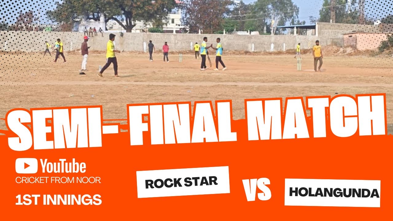 Rock Star alur vs Holagunda 🥵😱 “1st Innings Dominated 🔥 Power Full  Batting & Game-Changing Moments”