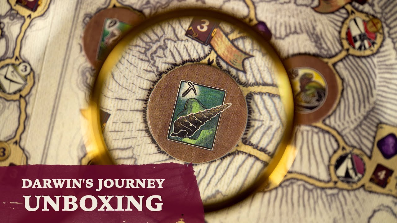 Darwin's Journey one-take unboxing!