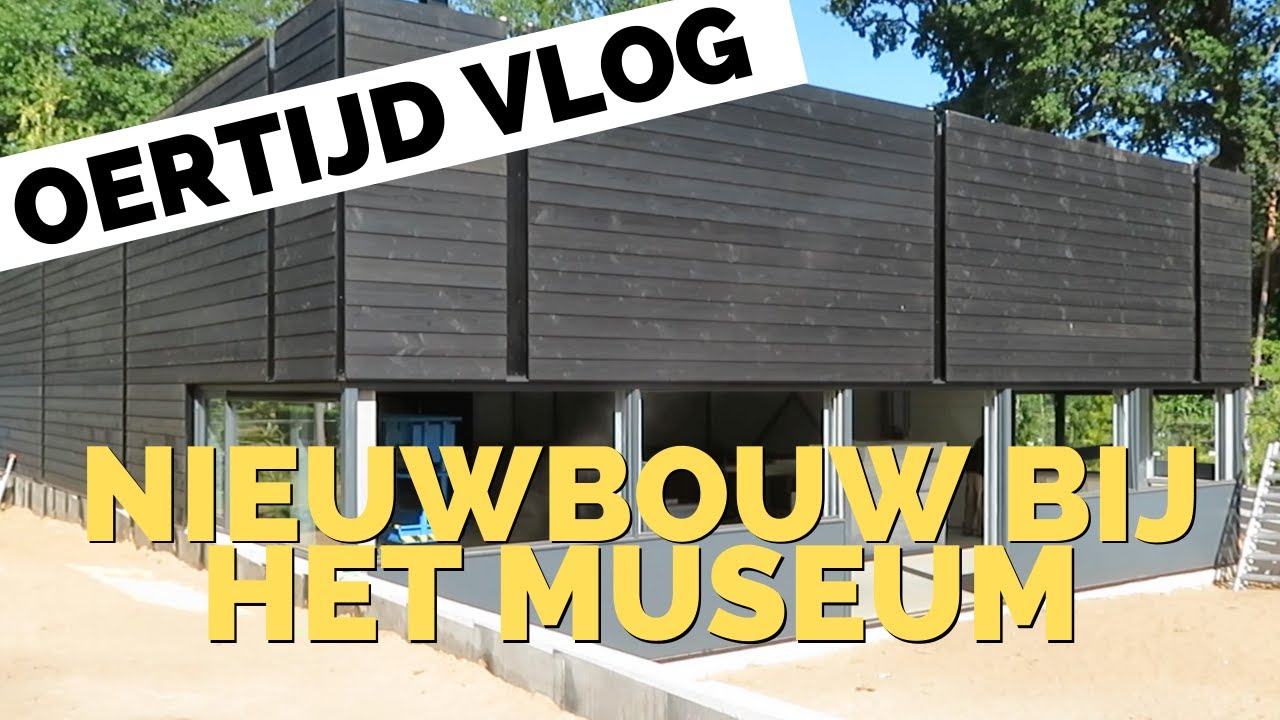 Oertijdvlog: Nieuwbouw bij het museum