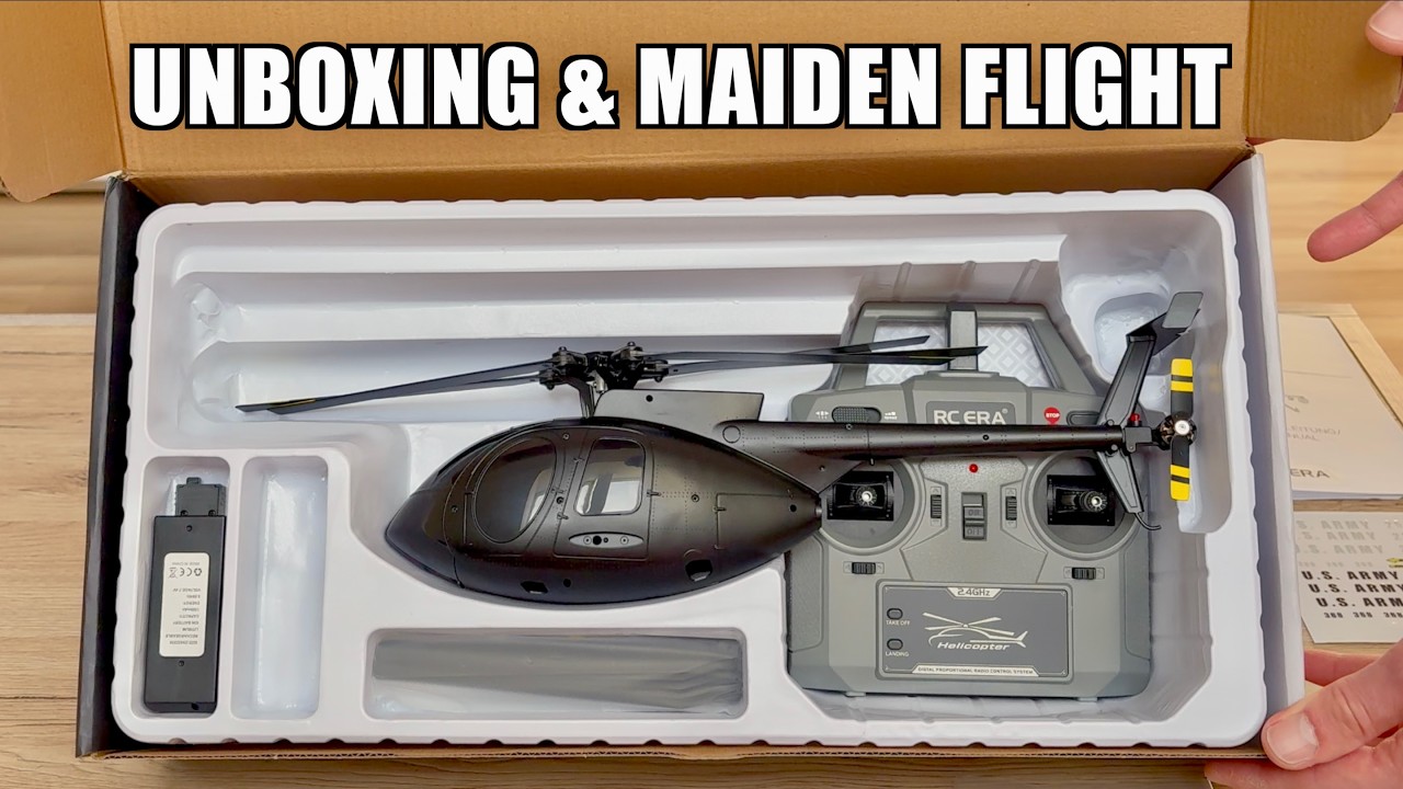 MD500 MH-6 Little Bird 🫡 | Unboxing and Maiden Flight | Razordon
