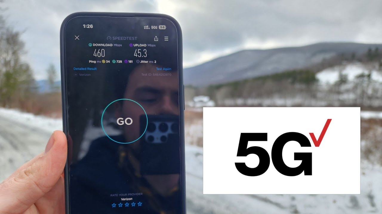 Verizon 5GUW in Rural Vermont!