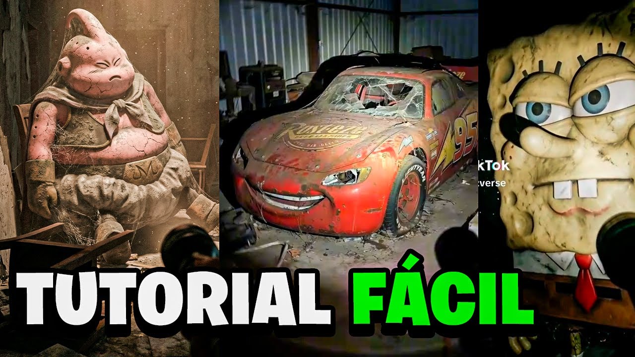 Como Criar Vídeos Virais com IA de Personagens em locais Abandonados.