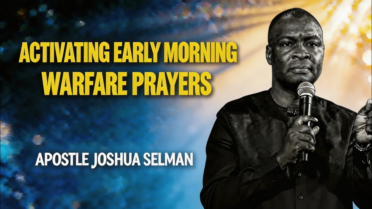 Activating Powerful Early Morning Warfare Prayers With Apostle Joshua Selman