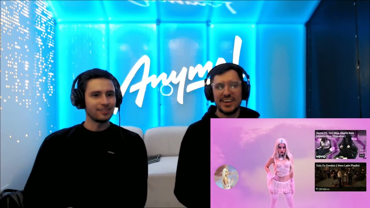 [Reacción] Kenia OS - La OG (Visualizer) | ANYMAL LIVE 🔴