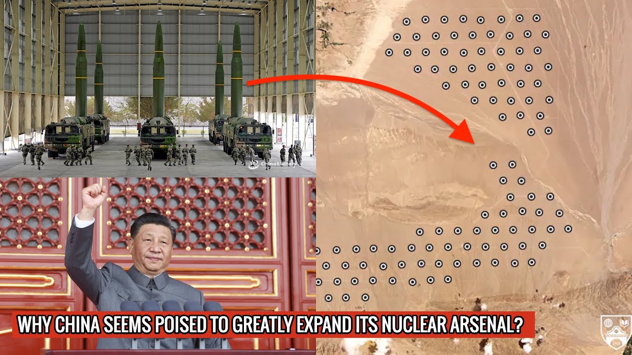 #China building more than 100 new silos for #ICBMs !