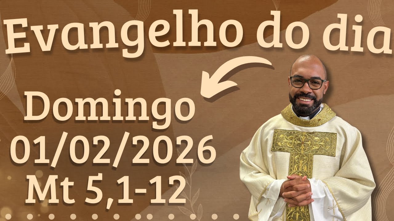 EVANGELHO DO DIA 01/02/2026 - HOMILIA DIÁRIA – LITURGIA DE HOJE - EVANGELHO DE HOJE -PADRE GUSTAVO