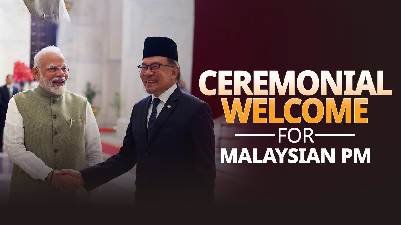 LIVE: PM Modi attends ceremonial welcome for Malaysian PM Anwar Ibrahim at Rashtrapati Bhavan