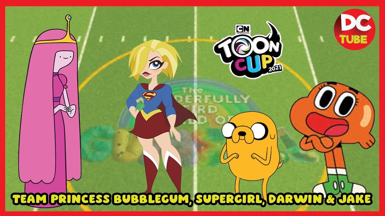Toon Cup - Country Greece with Team Princess Bubblegum, Supergirl, jake & Darwin #soccer