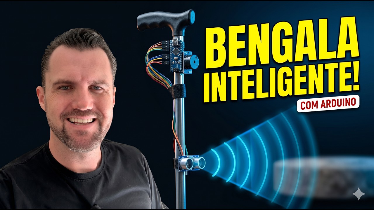 BENGALA INTELIGENTE COM ARDUINO (Parte 2): O Código Completo e Instalação das Bibliotecas