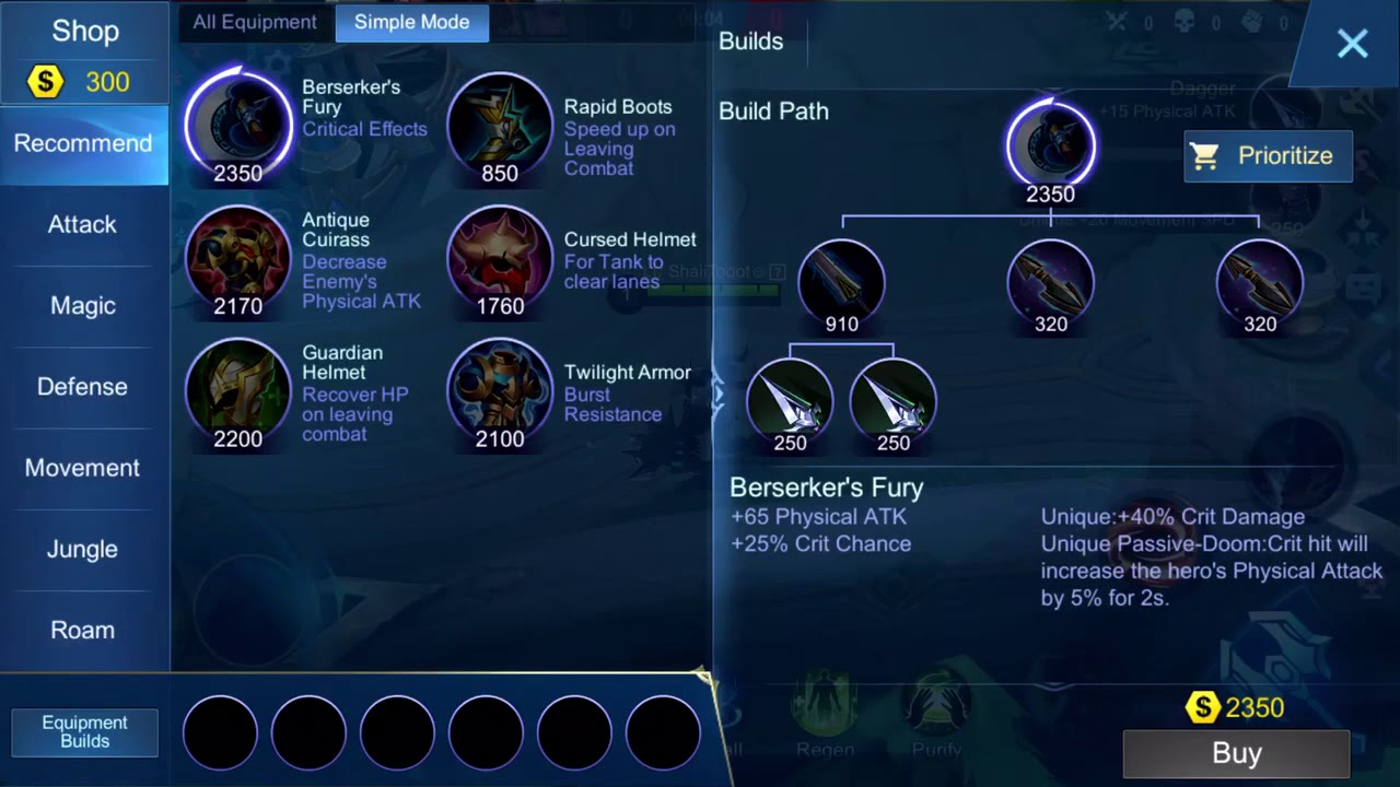 Balmond Tank Build | Assasin Emblem