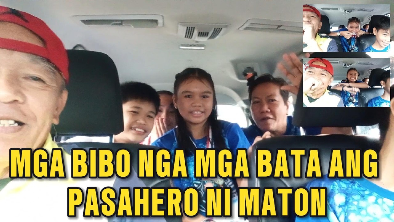 MGA BIBO NGA MGA BATA ANG PASAHERO NI MATON