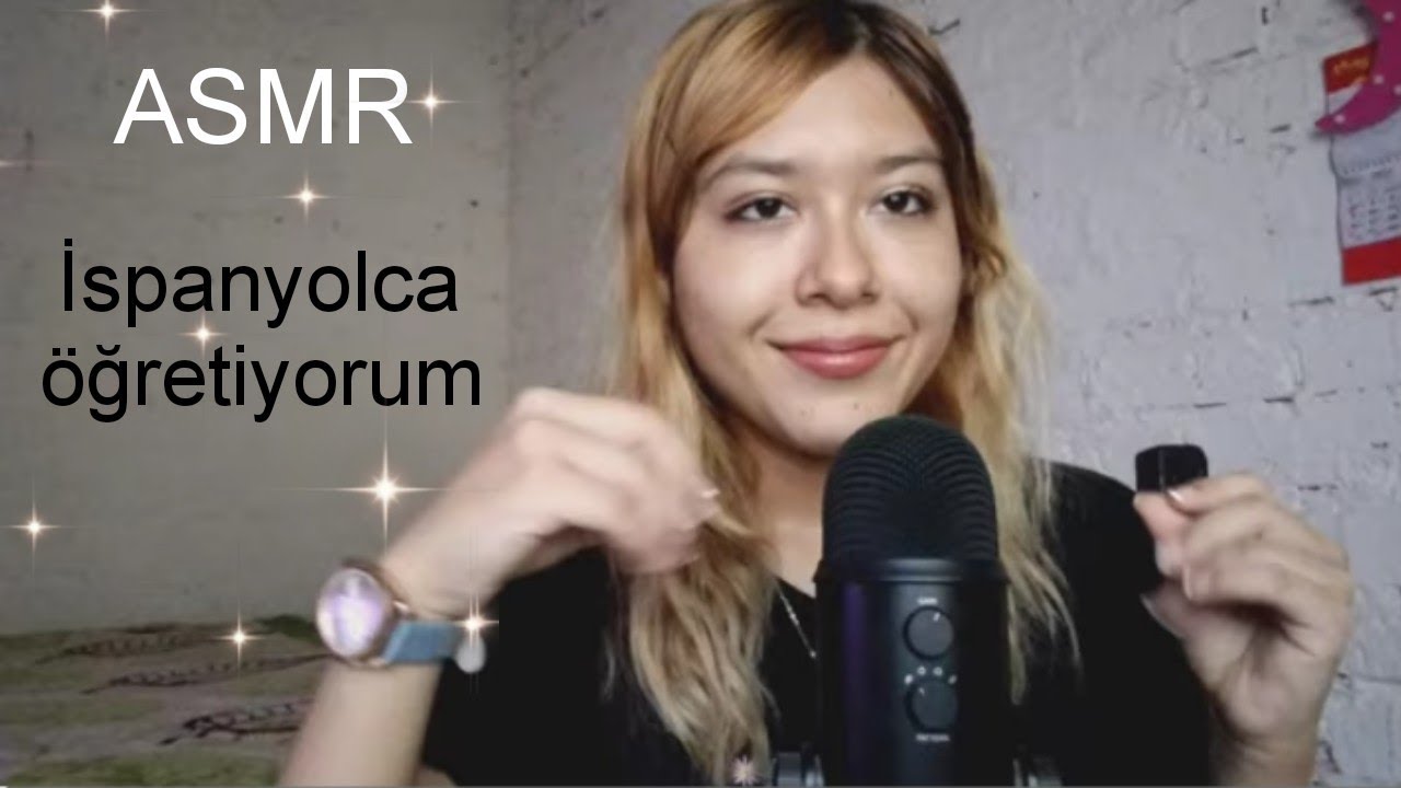 Türkçe asmr - İspanyolca ve Türkçe'de iyelik sıfatları öğreniyoruz