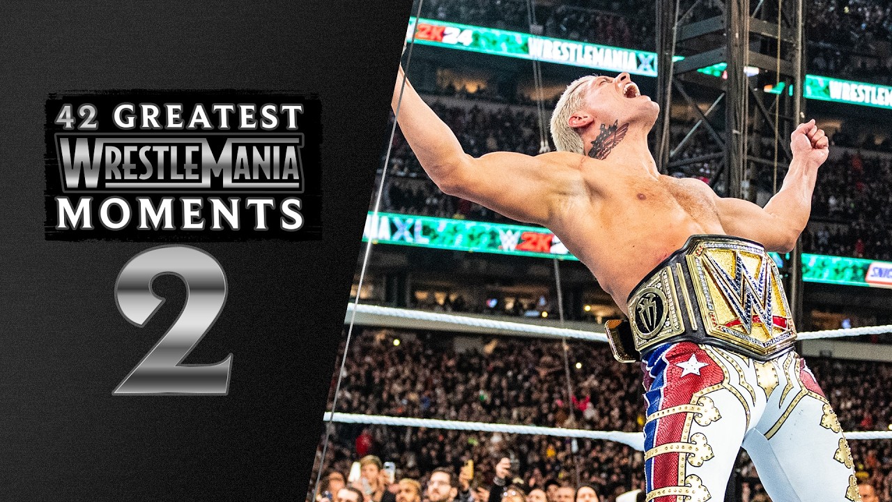 Коди Роудс завершает историю | WrestleMania XL: 42 величайших момента WrestleMania