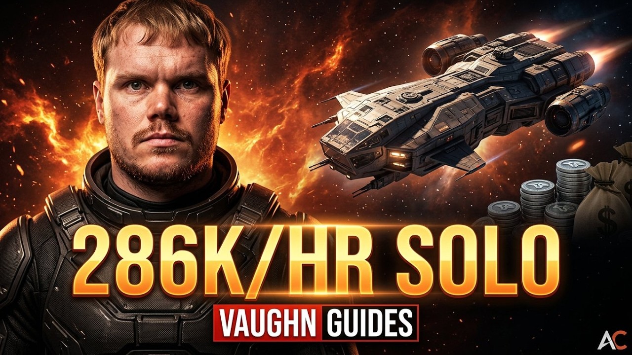 286k/Hour SOLO Vaughn Missions 💰 Constellation Taurus Guide (Star Citizen 4.4)