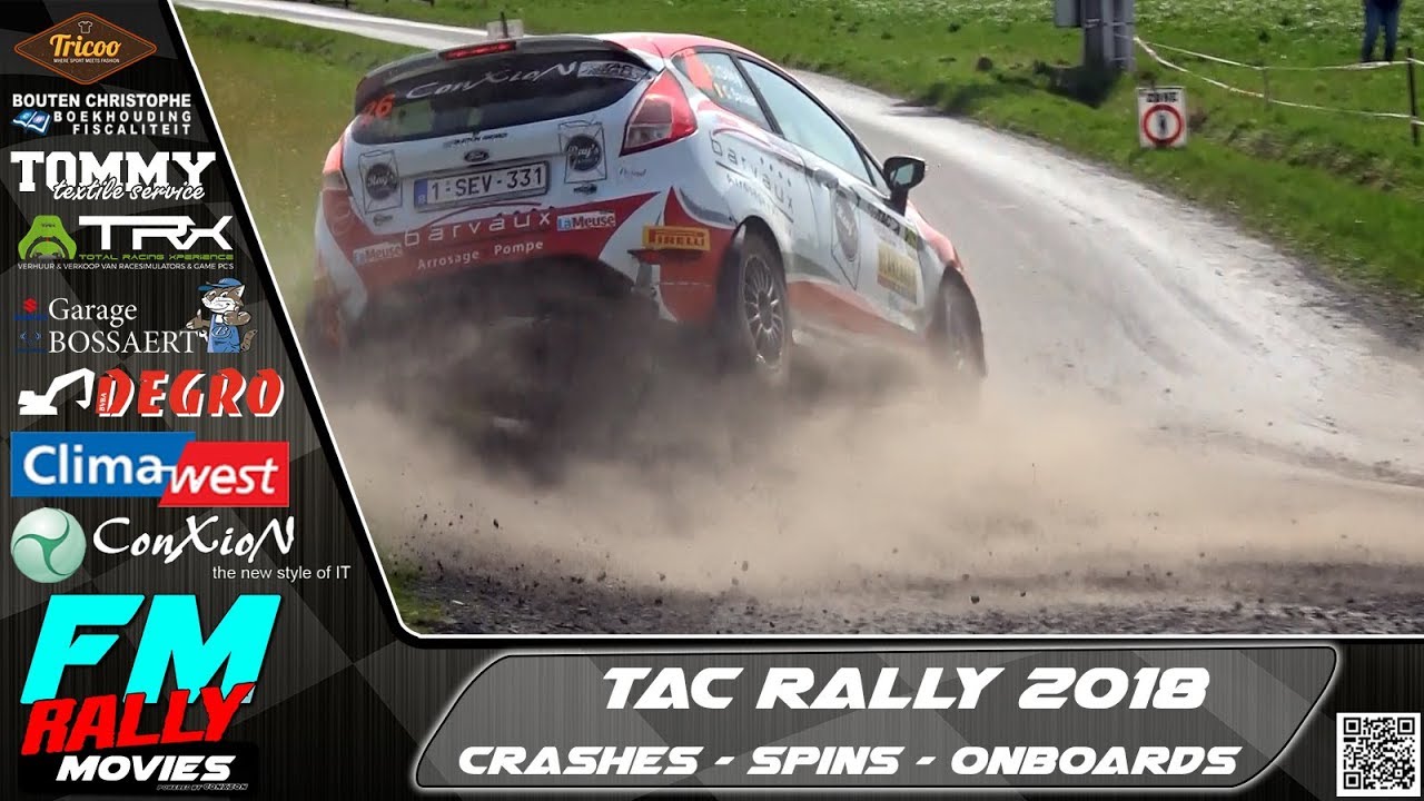 TAC rally 2018 | Crashes - Spins - Mistakes - Onboards [HD]