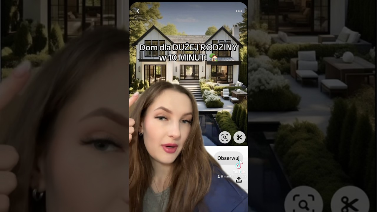 Jak zrobić taki DOM DLA DUŻEJ RODZINY w 10 MINUT? 🏡 #sims4