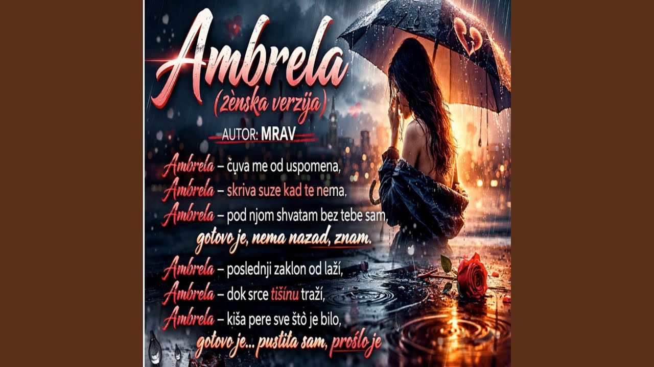 Ambrela zenska verzija