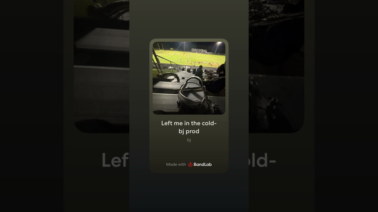 Left me in the cold - bj productions 