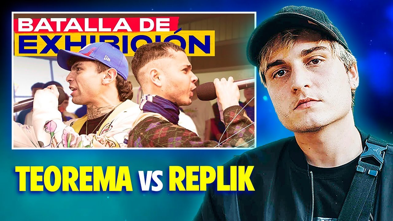 KHAN REACCIONA A TEOREMA vs REPLIK | Exhibición Red Bull Batalla