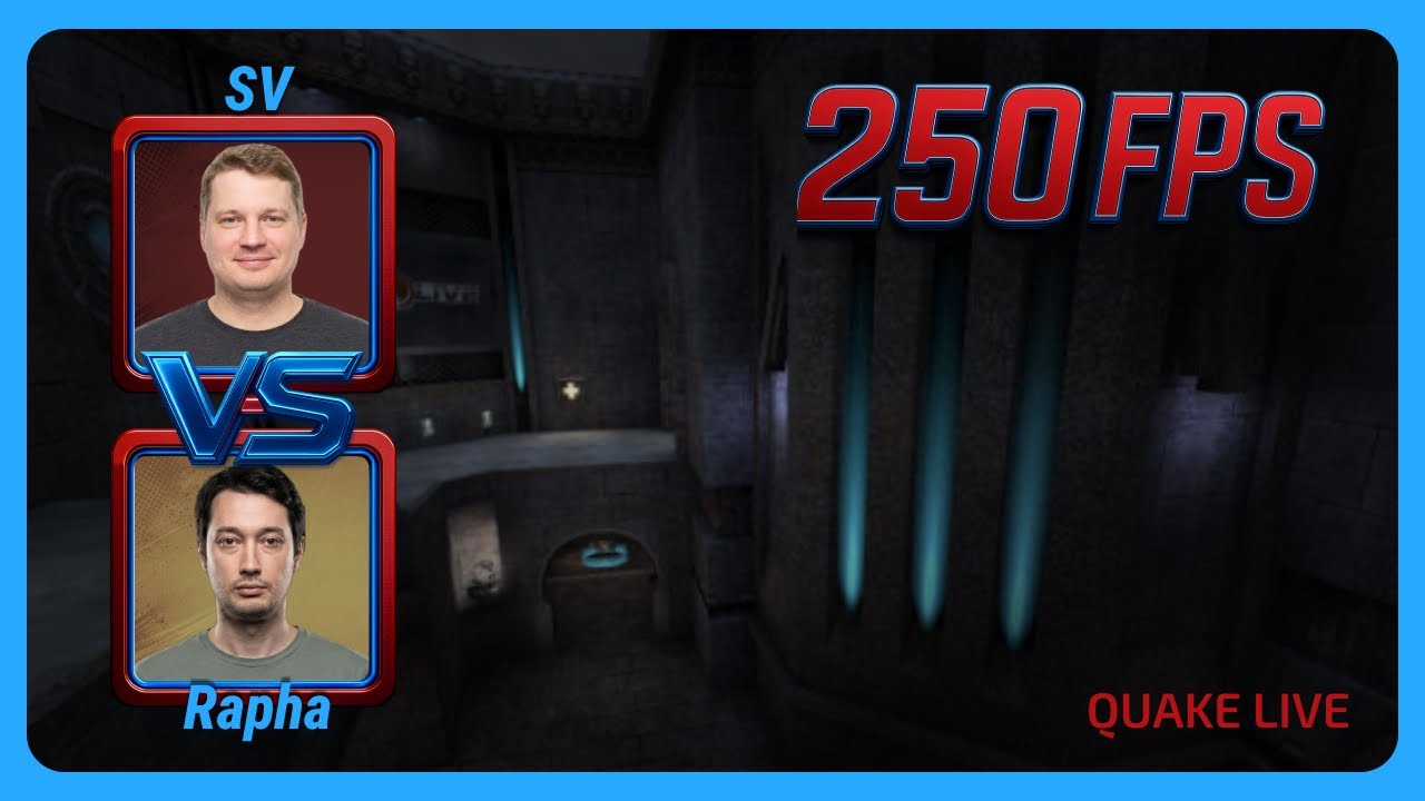 SV против Рафы | 250 FPS Quake 4 сезон | EN | Quake Live