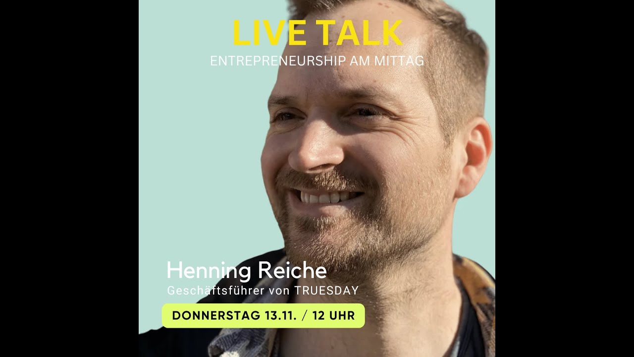 Live Talk mit Henning Reiche