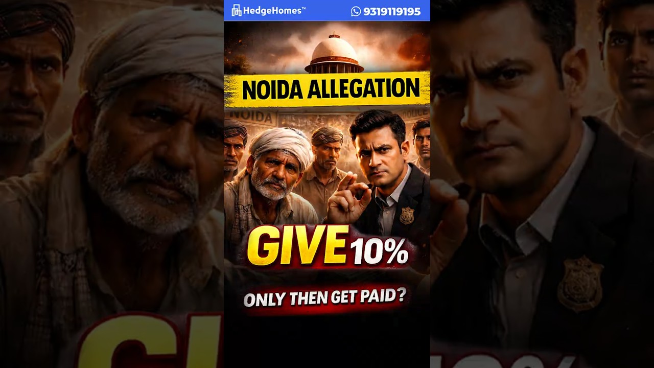 Big Allegation in Noida - Farmers Claim 10% Compensation Demand - Case Reaches Supreme Court