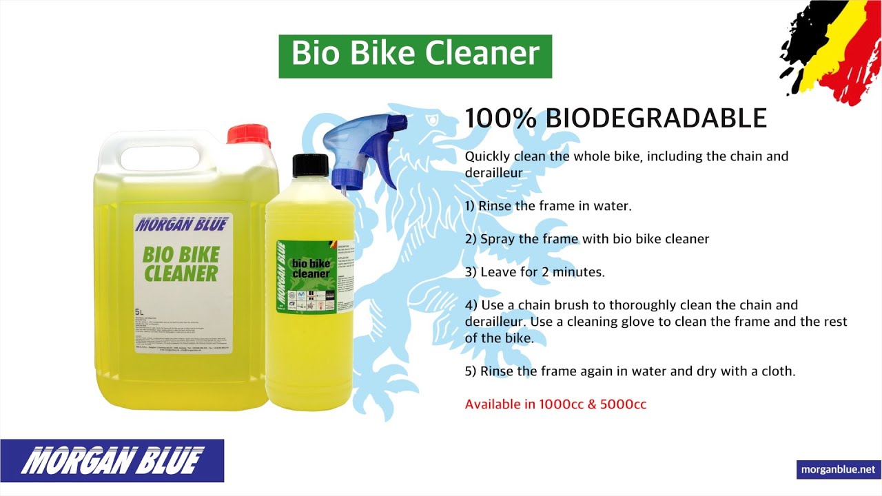 How to use Morgan Blue Bio Bike Cleaner