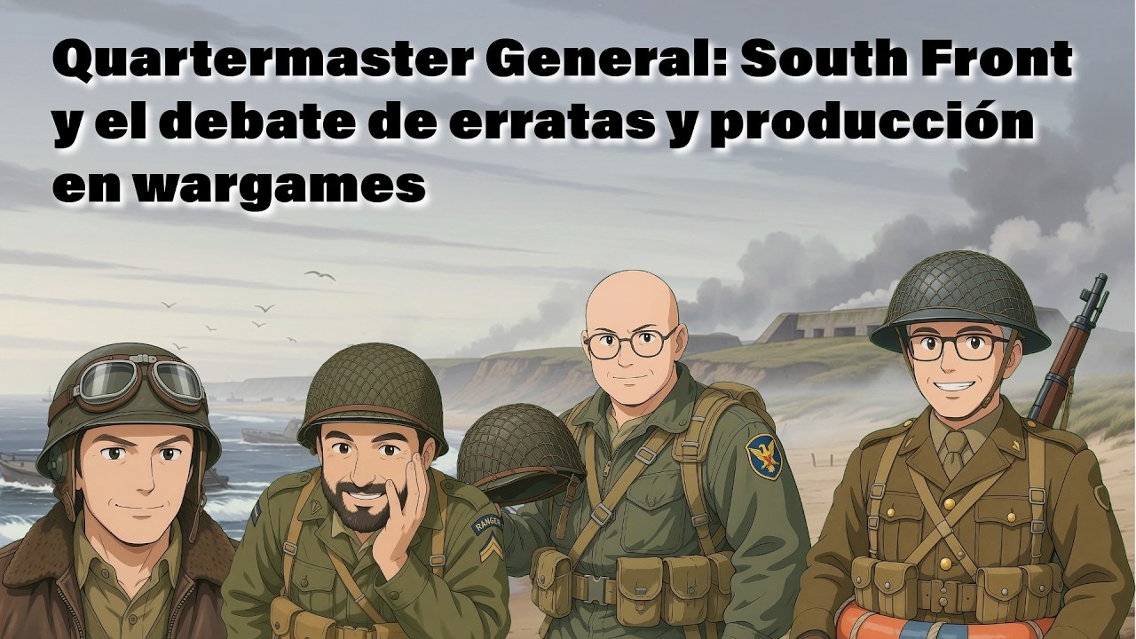 Quartermaster General: South Front y el debate de erratas y producción en wargames — Vis Bélica 75