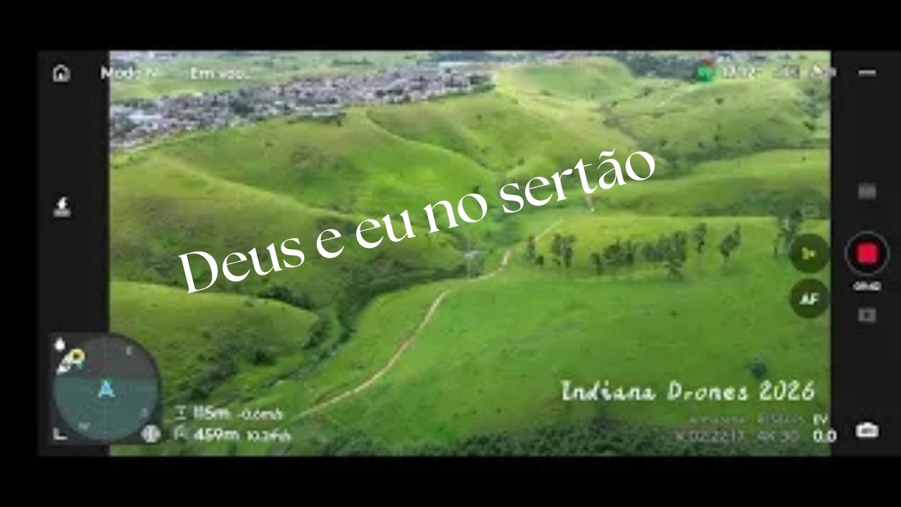 #Dji mini3 em uma exploração no campo  #Mini3 #Voo com Dji mini3