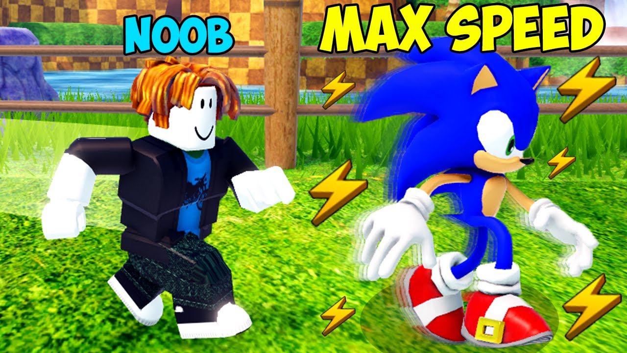 Трачу все свои робуксы, чтобы стать самым быстрым нубом в Roblox Sonic Speed ​​Simulator