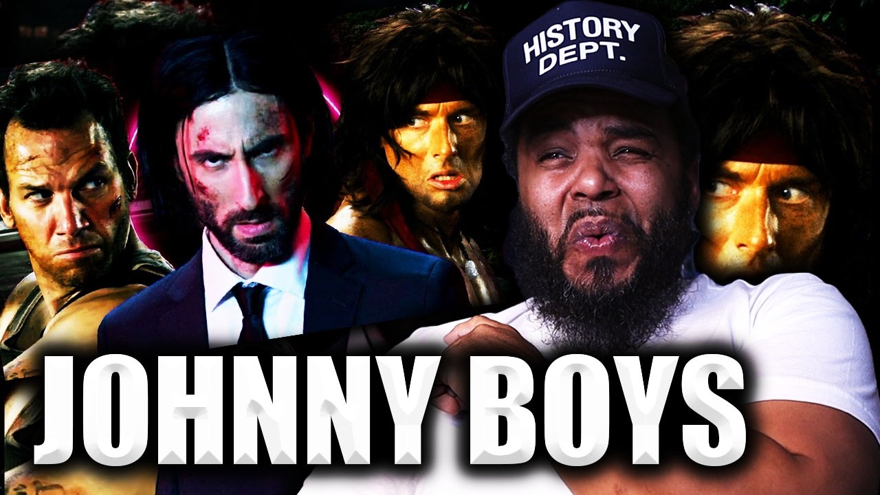 ERB &mdash; Epic Rap Battles Of History &mdash; Джон Уик против Джона Рэмбо против Джона Макклейна &mdash; РЕАКЦИЯ ...