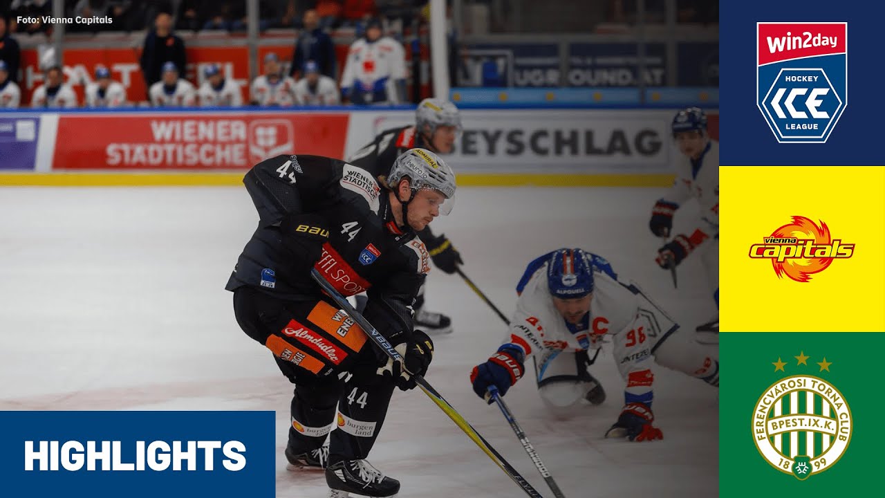 ICE: Vienna Capitals vs. FTC-Telekom | Highlights