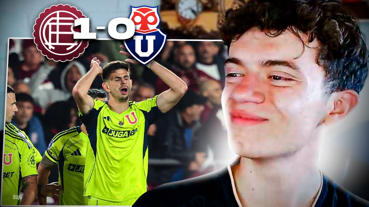 &iexcl;ELIMINADA LA U! 🥳 LANUS vs U. DE CHILE | REACCIONES DE UN HINCHA ALBO | Copa Sudamericana 2025