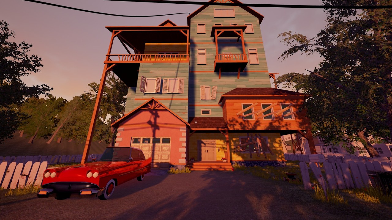 NEW FUN HOUSE! | Hello Neighbor Alpha 1