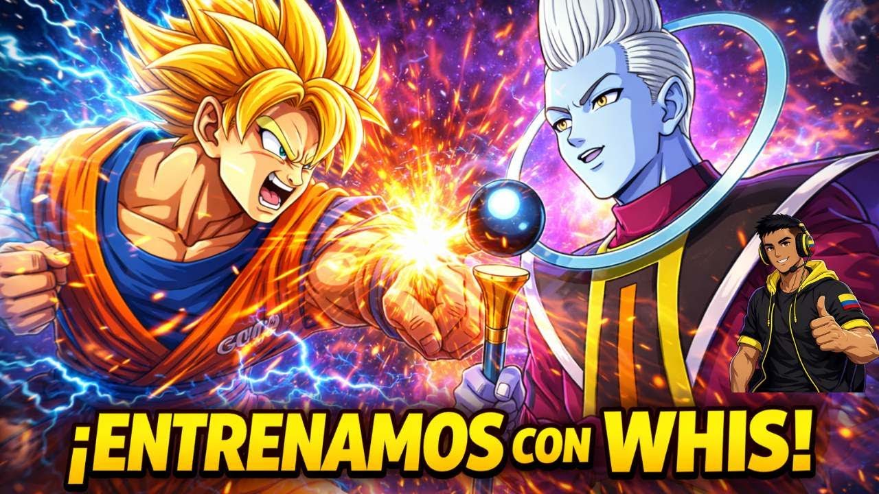 Whis pone a prueba a Goku 😱 | Entrenamiento divino en DBZ Kakarot
