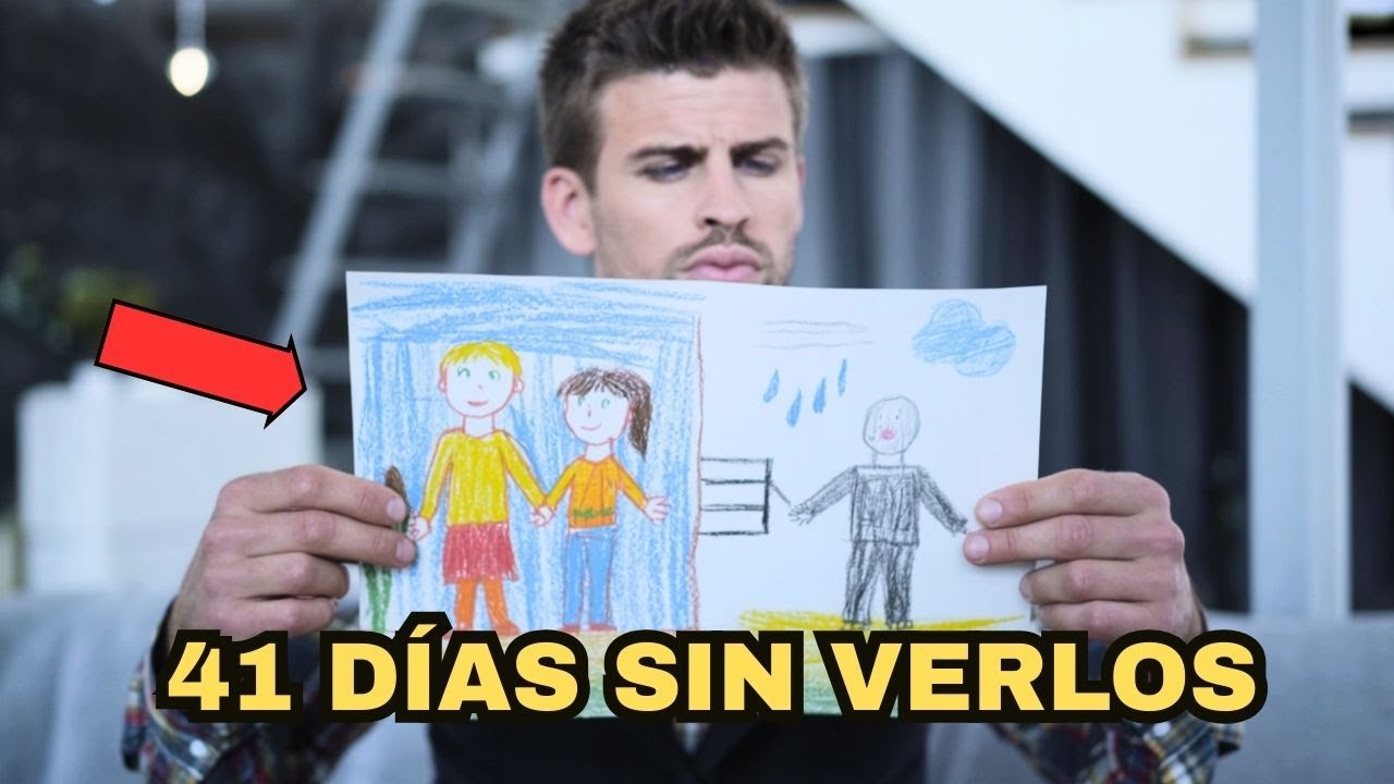 🎥  Sasha Dibujó a Piqué Llorando Solo: Lo Que Pasó Después Te Sorprenderá