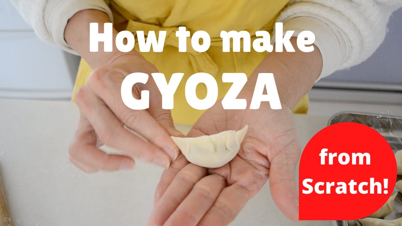 Let's make Gyoza dumplings #withme from scratch! (EP176)