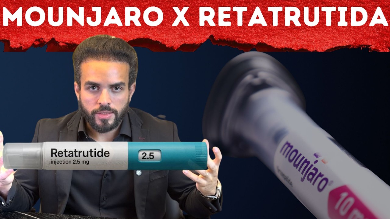 DIFERENÇA DA TIRZEPATIDA PARA A RETATRUTIDA | DR VALDECY NETO