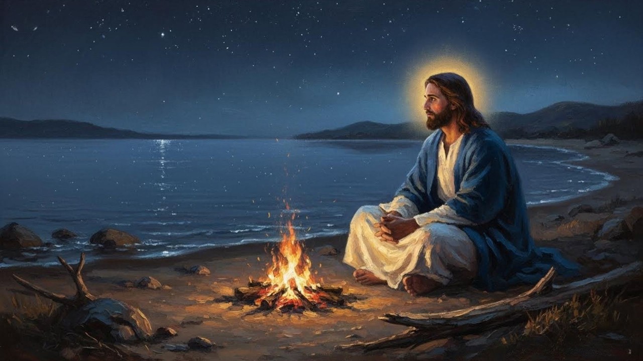 Peace With Jesus by the Campfire | Sleep Scripture for Deep Rest