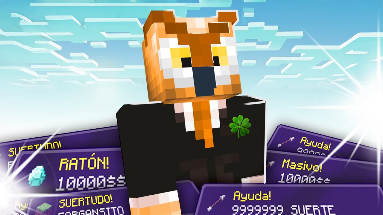 🍀Toda la SUERTE DE FARGAN en un video: Minecraft